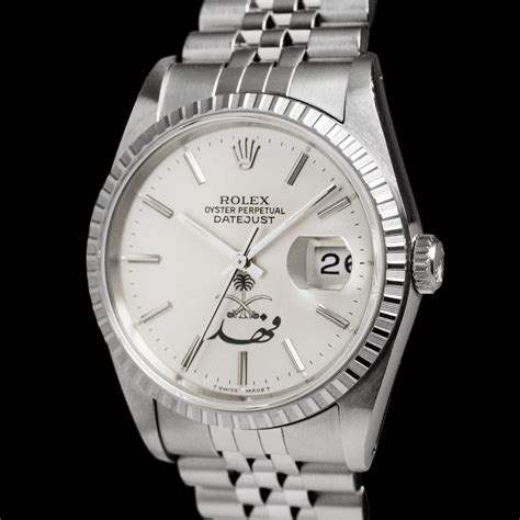 rolex 16220 saudi swords dial|Buy Used Rolex Datejust 16220 .